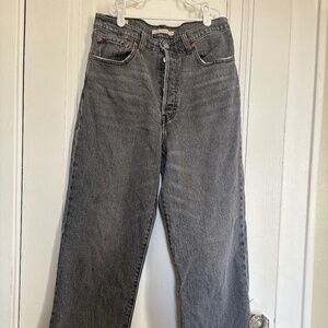 Women’s Levi’s Ribcage straight ankle jeans